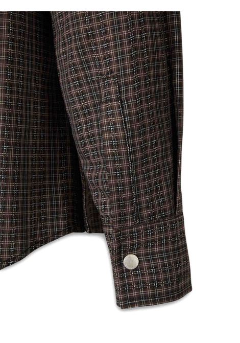 beck snap shirt man brown CARRER | BECK SNAP SHIRTBROWN